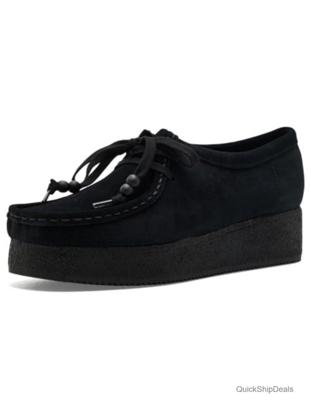 Clarks Womens Suede Oxfords Lace Up Mocc